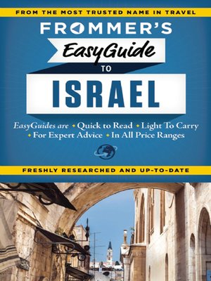 cover image of Frommer's EasyGuide to Israel